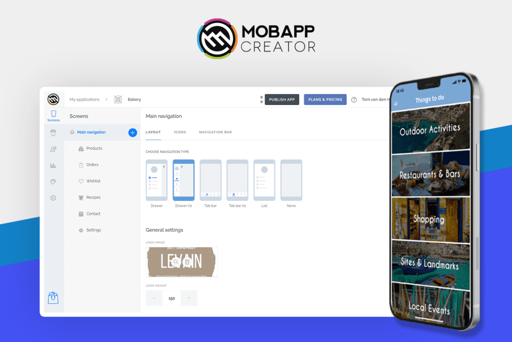 MobAppCreator Drag Drop Mobile App Builder Lifetime Cover