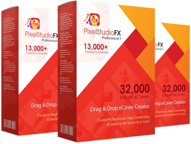 Pixel Studio FX 3.0 3D eCover Graphic Designer Lifetime Sub