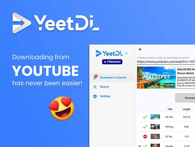 YeetDL Video Downloader Lifetime Subscription Deal 1