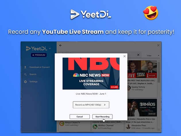 YeetDL Video Downloader Lifetime Subscription Deal 3