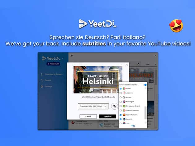 YeetDL Video Downloader Lifetime Subscription Deal 5