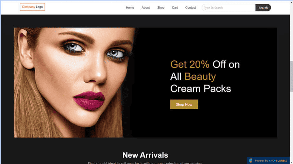 ShopFunnels Easy Landing Pages