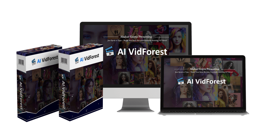 AI VidForest 100+ Languages Video Creator
