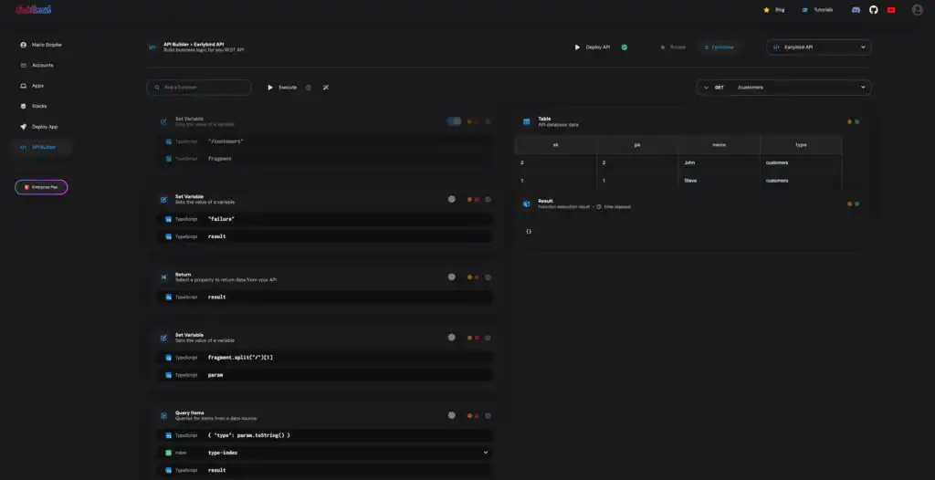 Codesmash No Code Builder