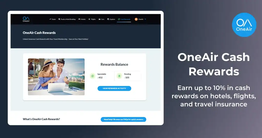 OneAir Cash Rewards