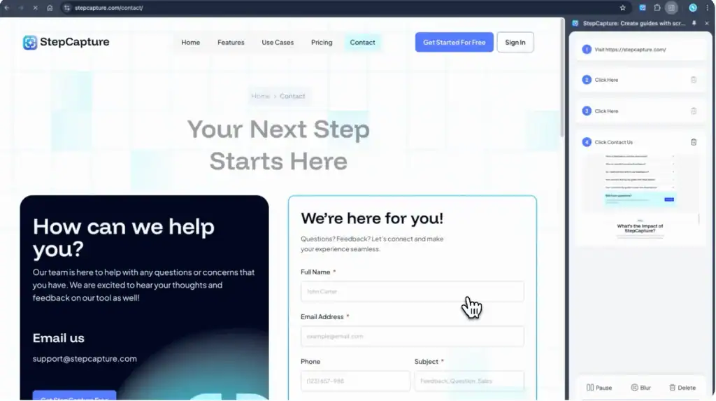 StepCapture 2