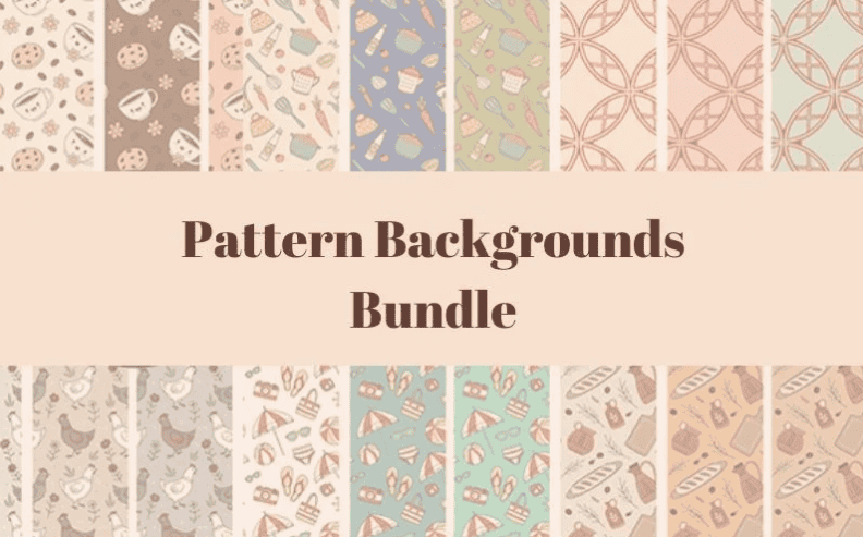 233+ Pattern Backgrounds Bundle 1