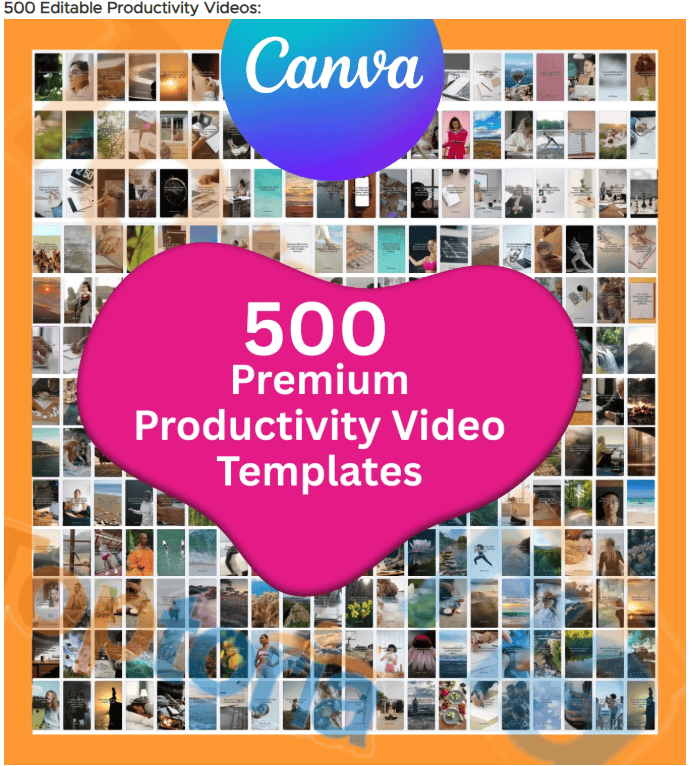 AI Prompts Library & Editable Video Templates 2