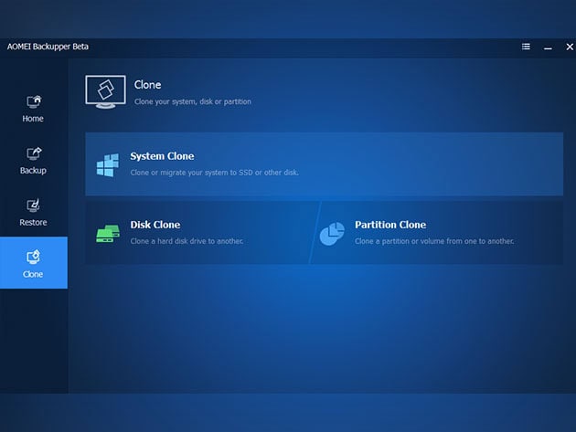 AOMEI Backupper All in One Backup Software Professional Edition Lifetime Deal 5