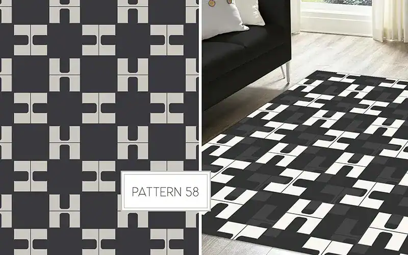 Black Checkered Pattern