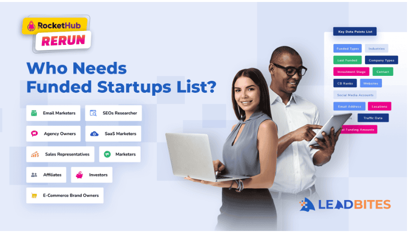LeadBites Funded Startups List 2,000 Startups Every Month Lifetime Deal 3