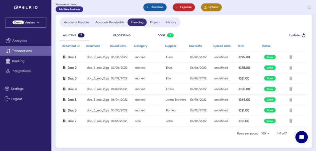 Pelrio Cashflow Management Software Lifetime Deal 4