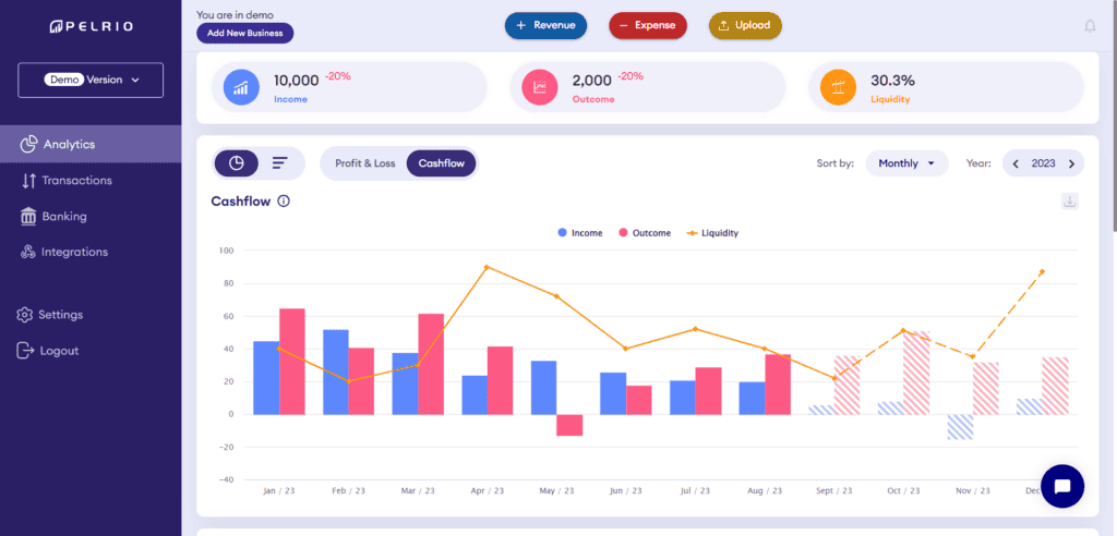 Pelrio Cashflow Management Software Lifetime Deal 7