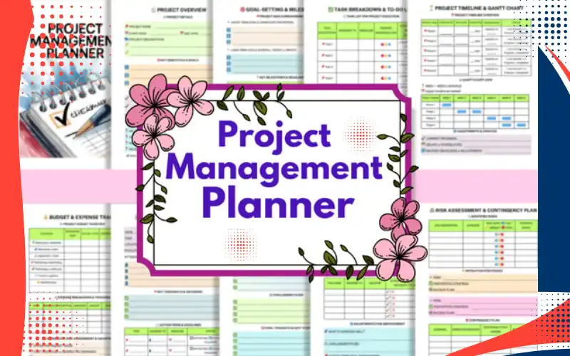 Project Management Planner Templates