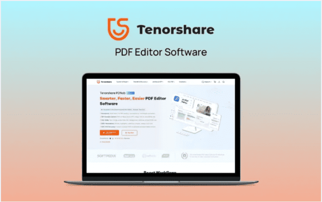 Tenorshare PDNob – PDF Editor Software 1