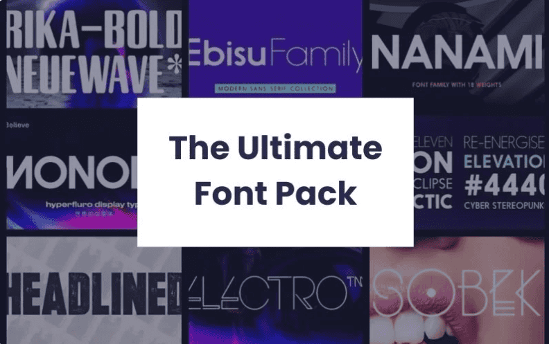 The Ultimate Font Pack