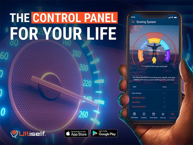 Ultiself Biohacker Routine Planner App Healthy Lifestyle Lifetime Deal 1