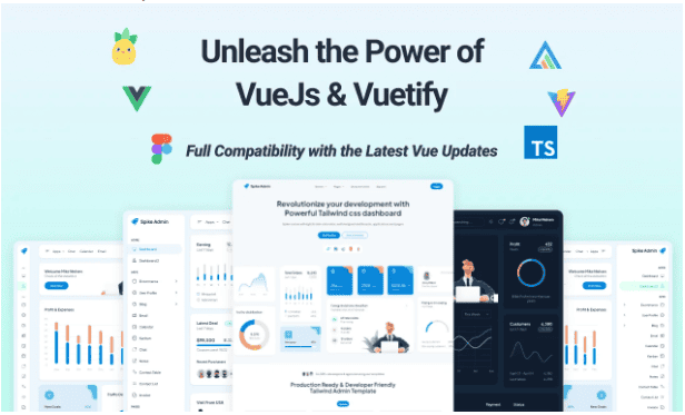WrapPixel Admin Dashboard Templates UI Kits Popular Frameworks Lifetime Deal 7