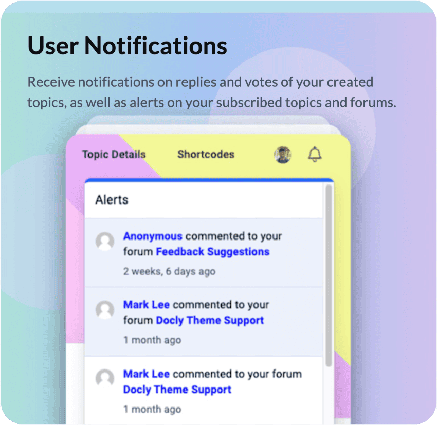 BBP Core User Notifications