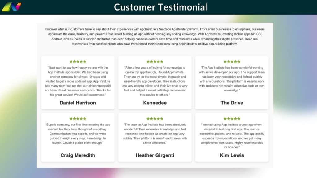 Customer Reviews