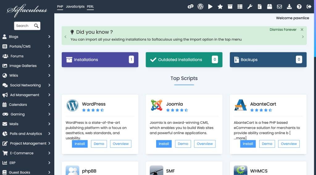 Instantly launch 400 apps