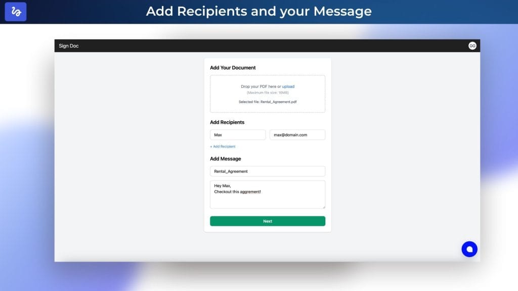 SignDoc Dashboard Image 2