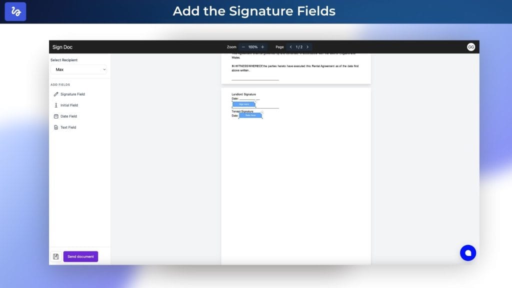 SignDoc Dashboard Image 3