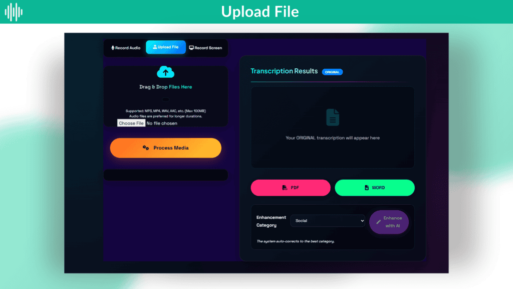 Upload File