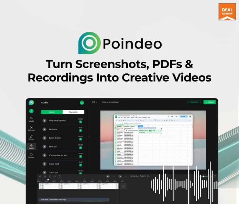 Poindeo Browser Based Video Generator With Zoom In Effect Auto Captions More