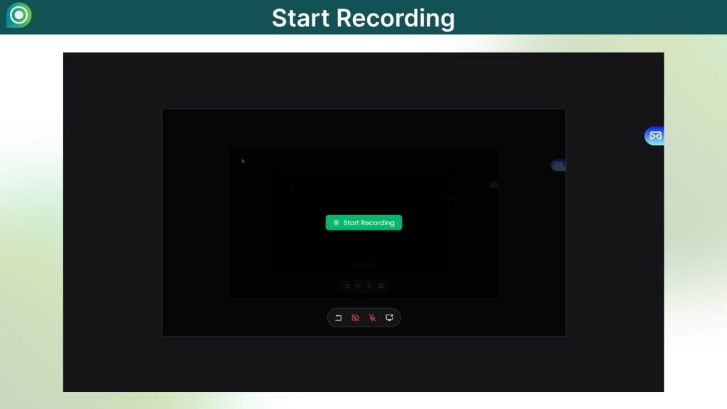 Poindeo Start Recording