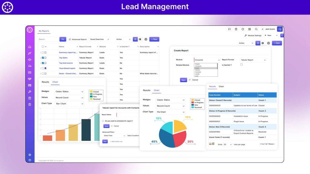 ConvergeHub Lead Management