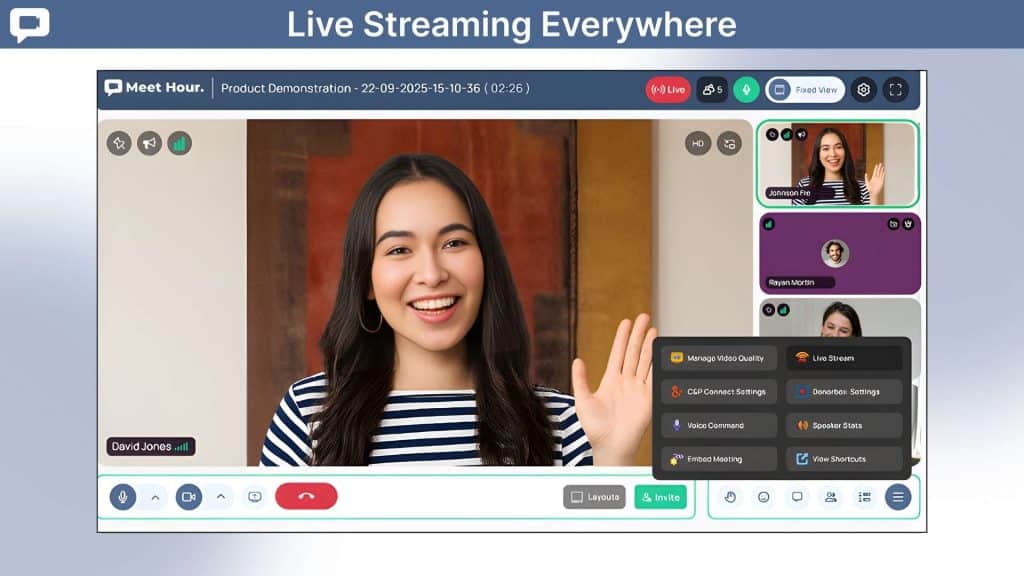 Meet Hour Live Streaming