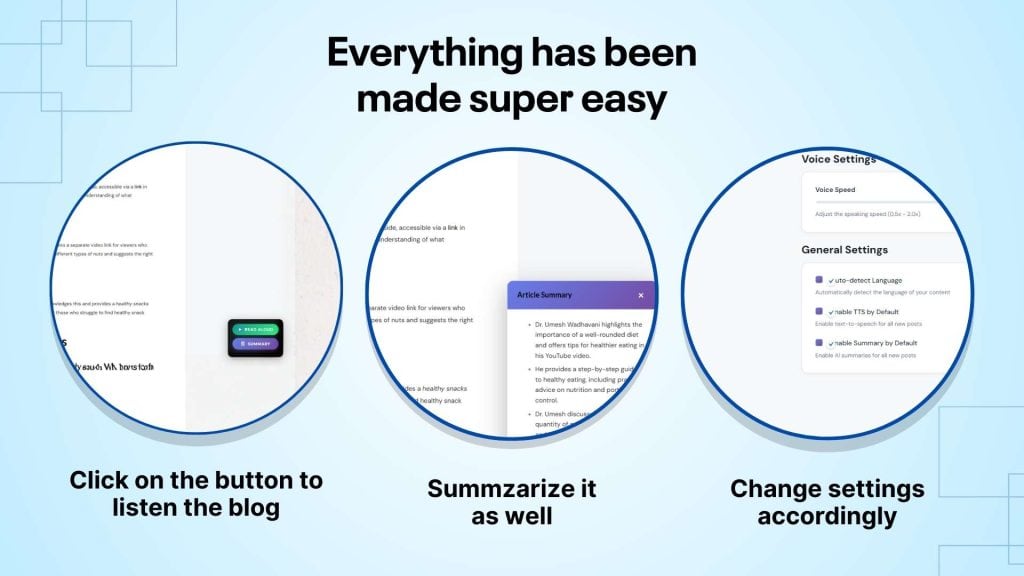 Voice Summarizer Overview Images