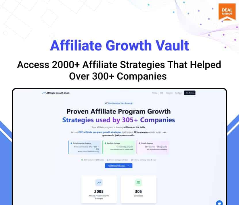 affilate growth vault