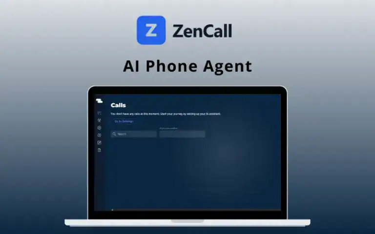 ZenCall AI Phone Agent Feature Image 768x480