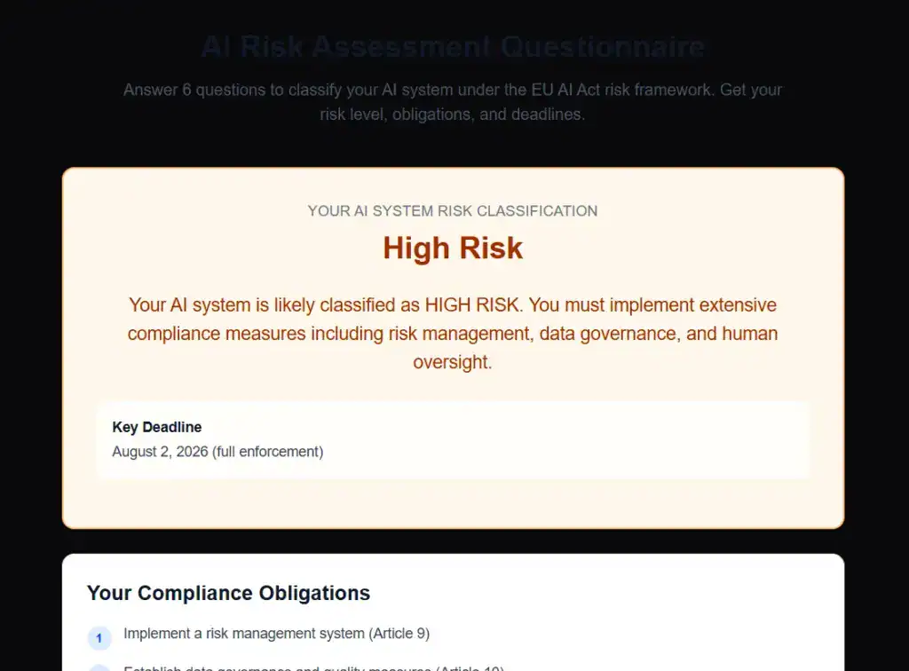 4 in 1 Workflow Automation AI Risk Assessment