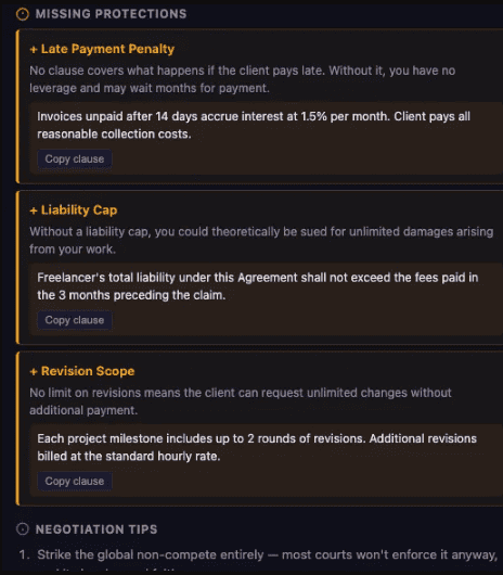 ClauseGuard AI Contract Review Tool Lifetime Deal (2)