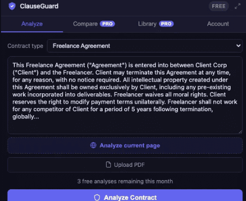 ClauseGuard AI Contract Review Tool Lifetime Deal (4)