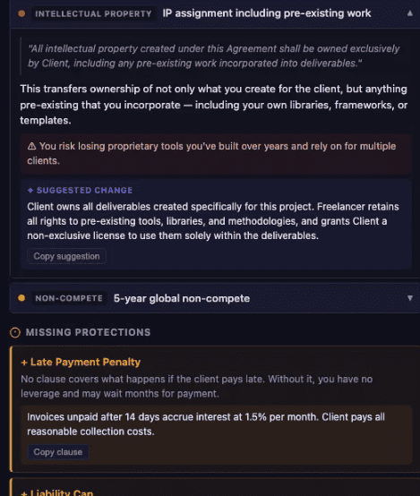 ClauseGuard AI Contract Review Tool Lifetime Deal (5)
