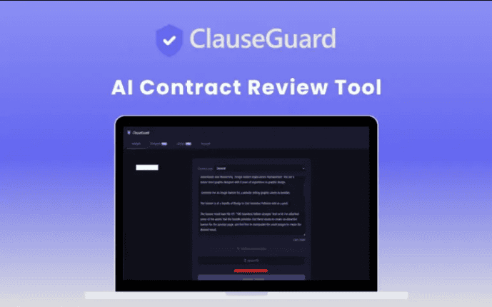 ClauseGuard AI Contract Review Tool Lifetime Deal