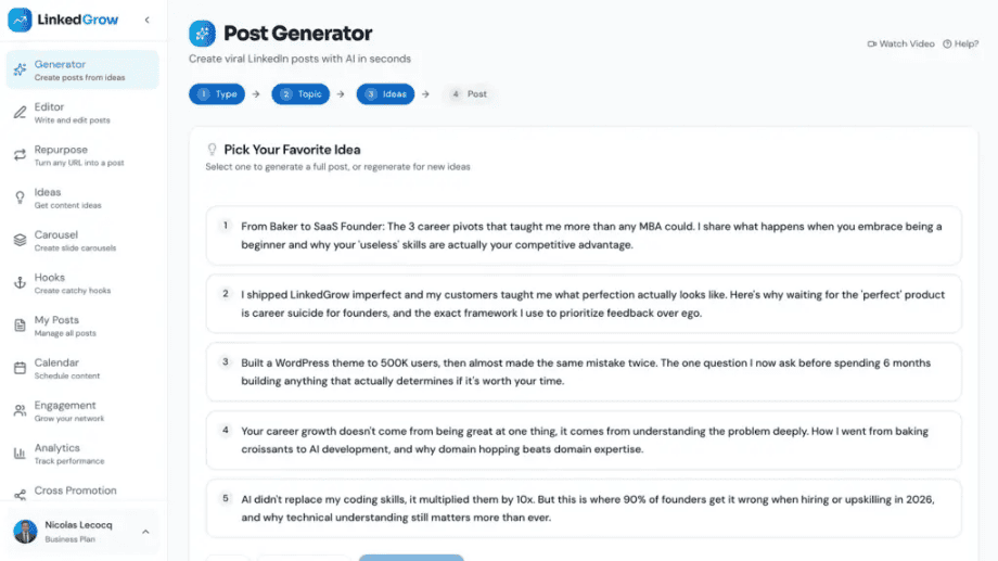 LinkedGrow All In One LinkedIn Automation Tool BYOK Lifetime Deal (7)