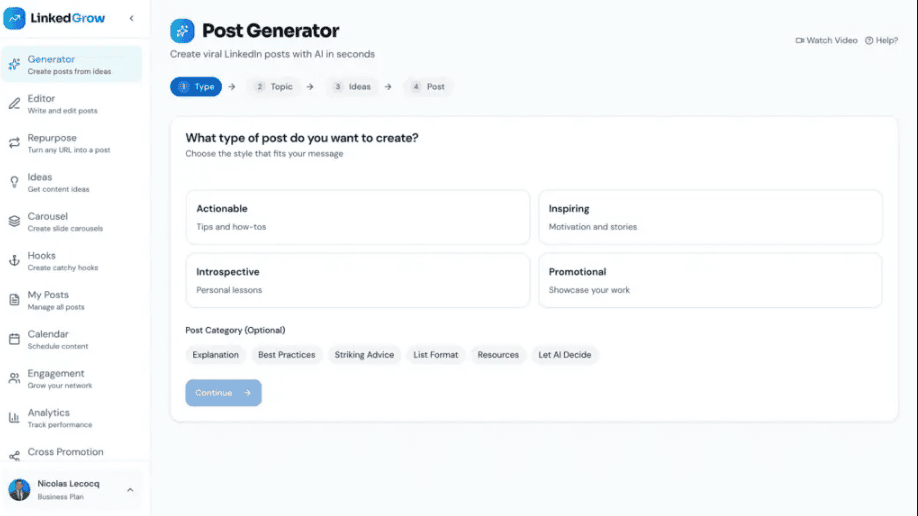 LinkedGrow All In One LinkedIn Automation Tool BYOK Lifetime Deal (8)