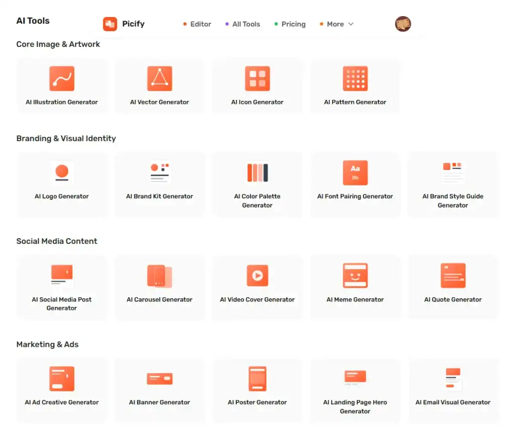 Multiple AI Design Tools