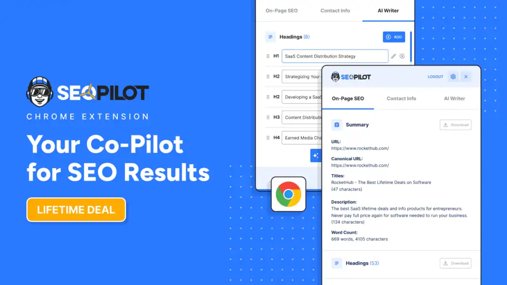 SEOPilot Chrome Extension
