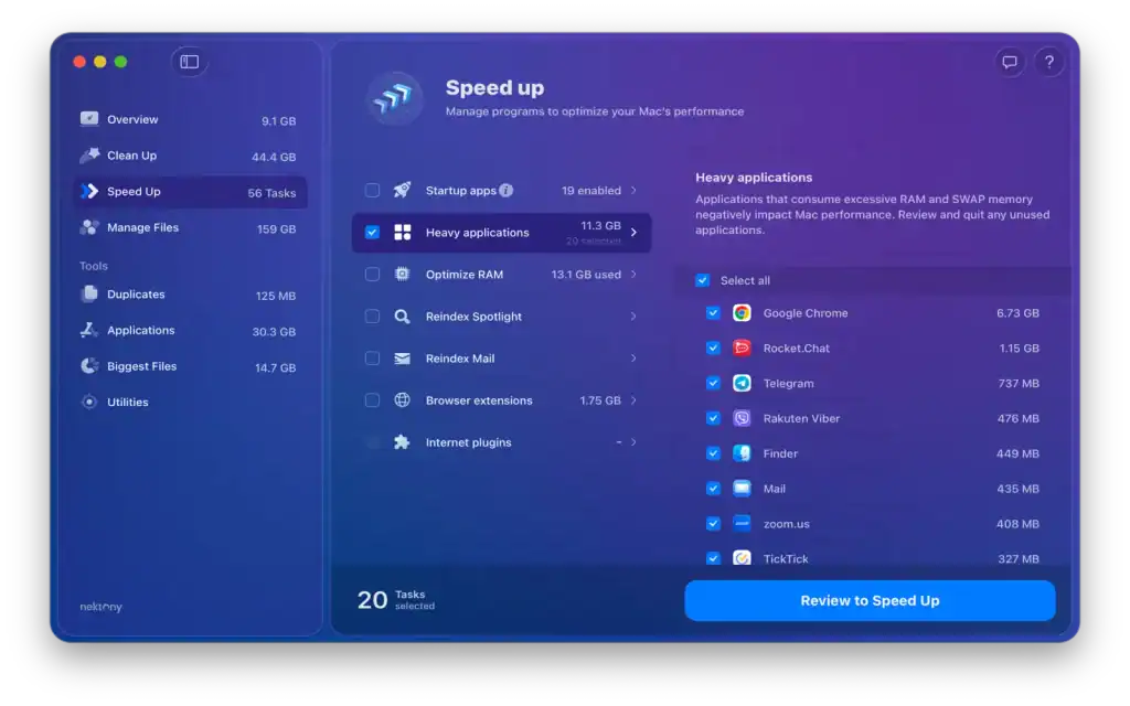 Boost Mac Performance