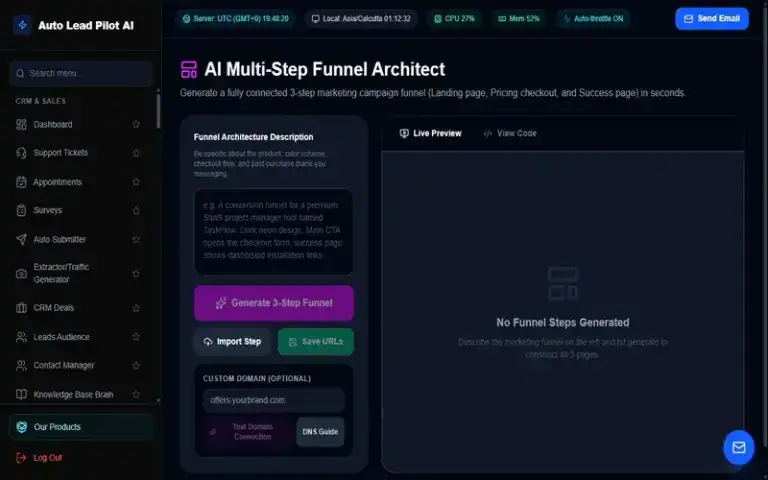 Bundlewp.com funnel builder auto lead pilot ai 1 768x480
