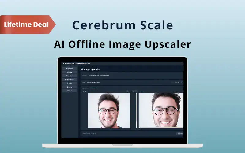 Cerebrum Scale AI Offline Image Upscaler Feature Image