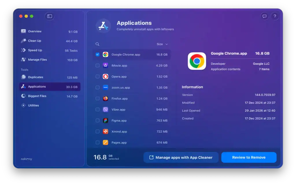 Manage Apps Better