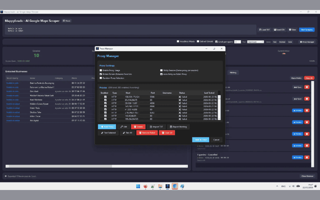 MappyLeads AI Proxy Manager 1536x960