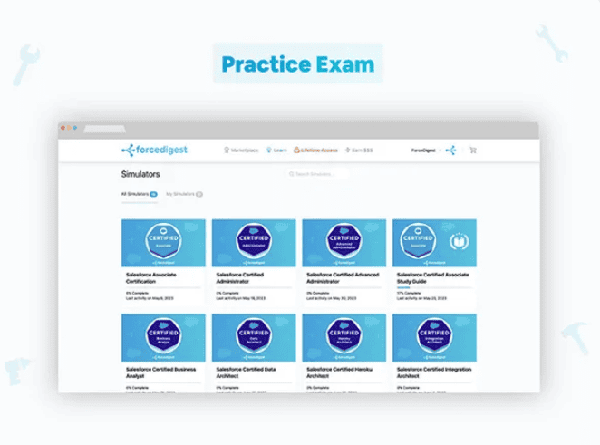 The Salesforce Certification Exam Training Lifetime Deal 5